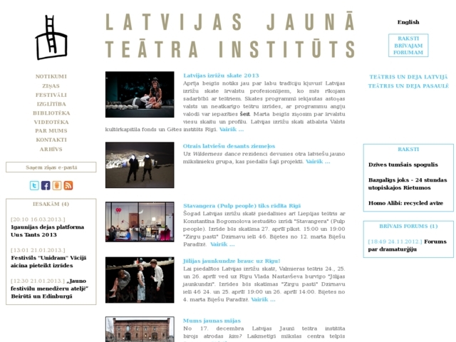Latvijas Jaunā teātra institūts BO, 